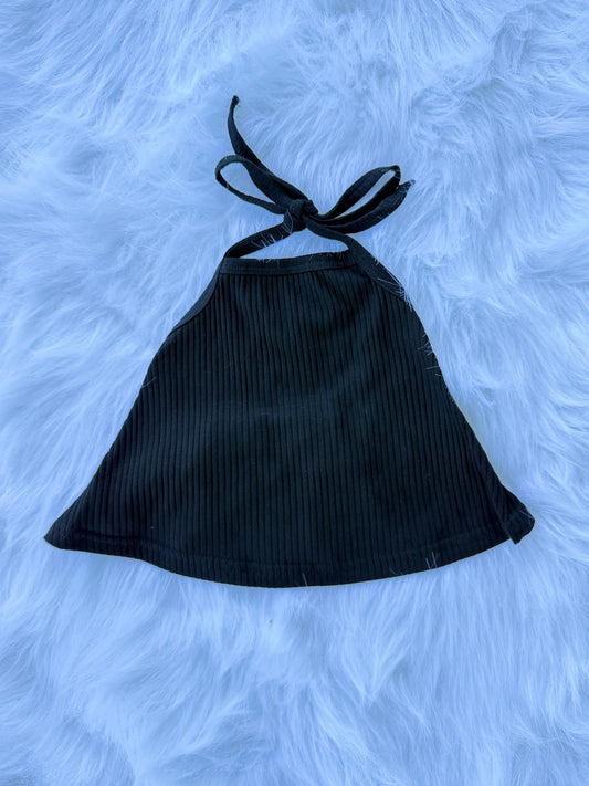 Girls 10/12 Black Swing Top (FINAL SALE)