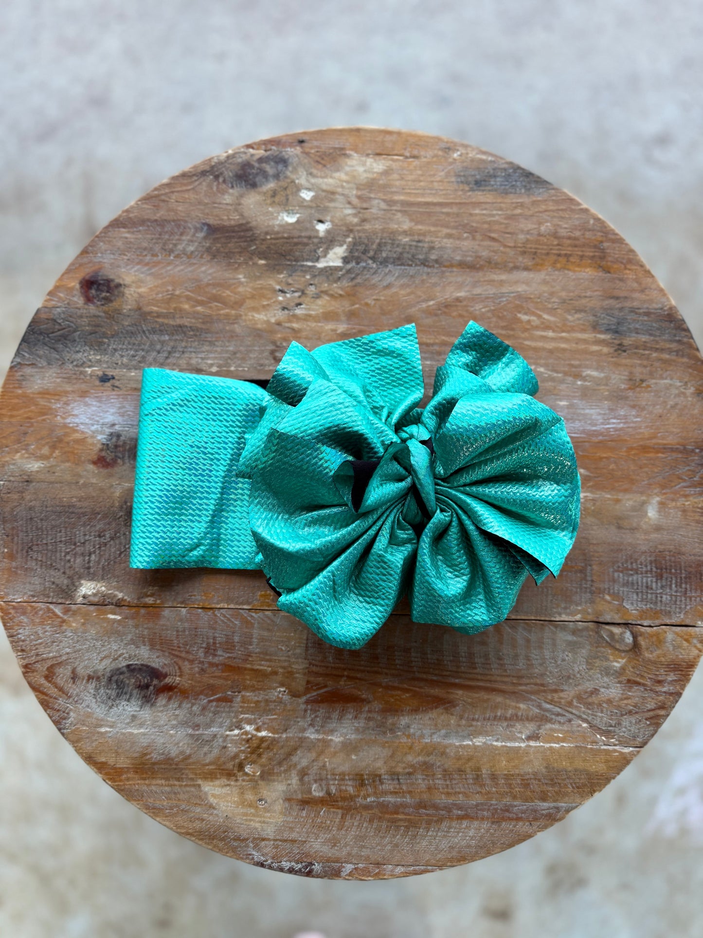 Metallic Messy Headwraps