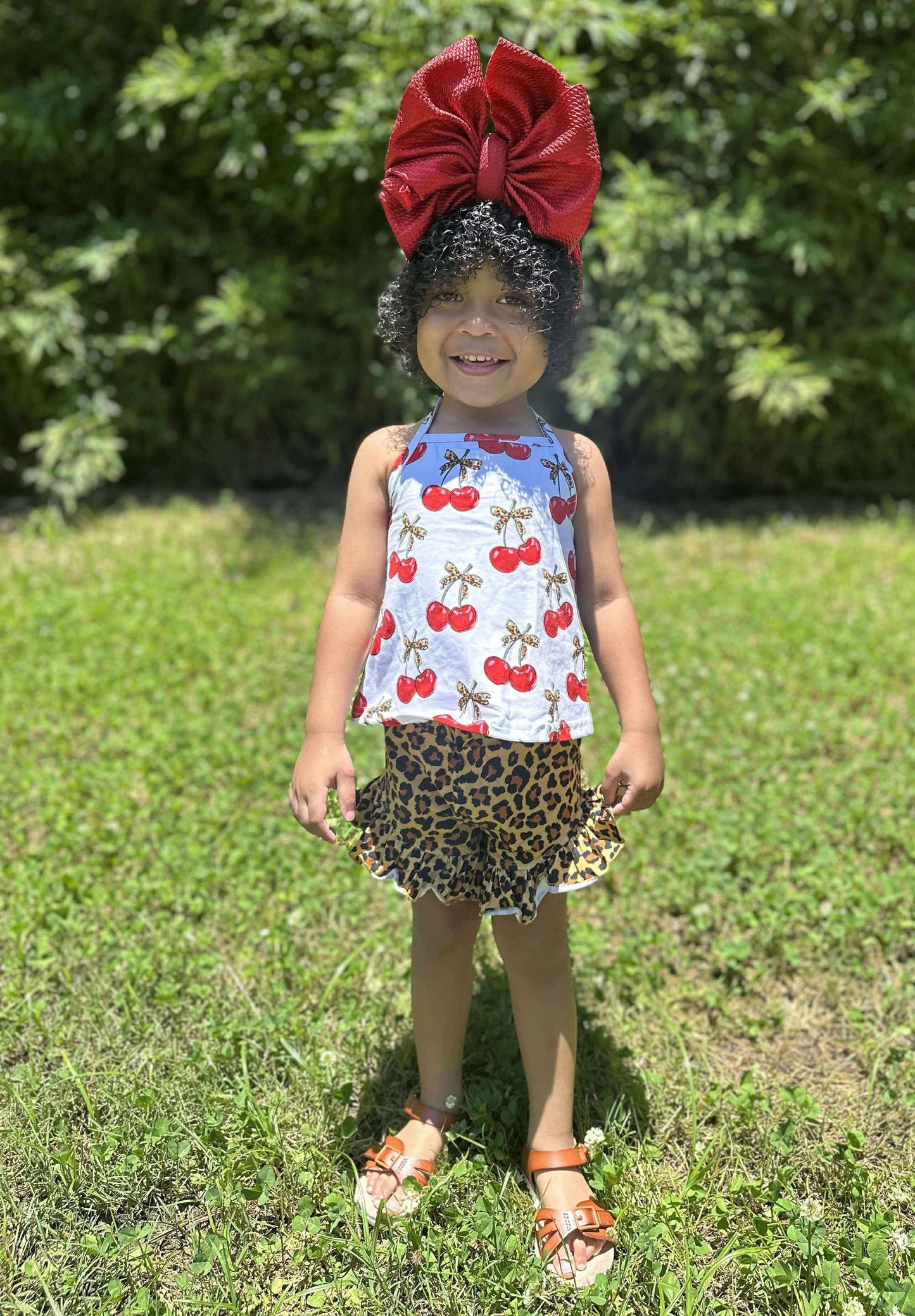 Cherry-licious Swing Top (FINAL SALE)