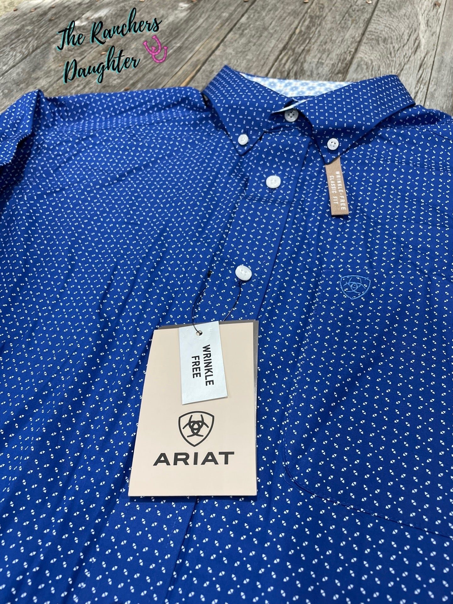 Ariat Men's Bodie Wrinkle Free Classic Fit Shirt