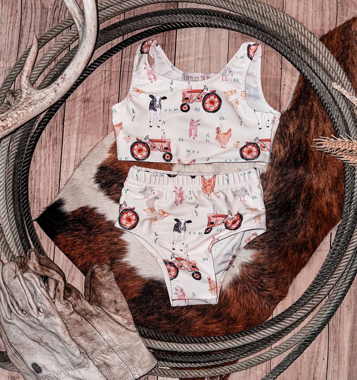 On the Farm Bikini Swim Set