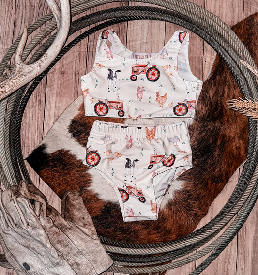 On the Farm Bikini Swim Set