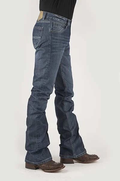 Tin Haul 1660 Jagger Fit (Dark Wash) - Men's Bootcut Jeans