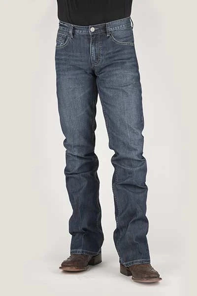 Tin Haul 1660 Jagger Fit (Dark Wash) - Men's Bootcut Jeans