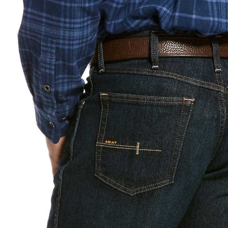 Rebar M4 Low Rise DuraStretch Basic Stackable Straight Leg Jean