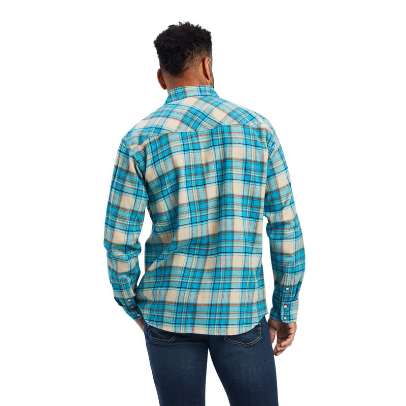 Handley Retro Fit Shirt- SYLVAN TEAL