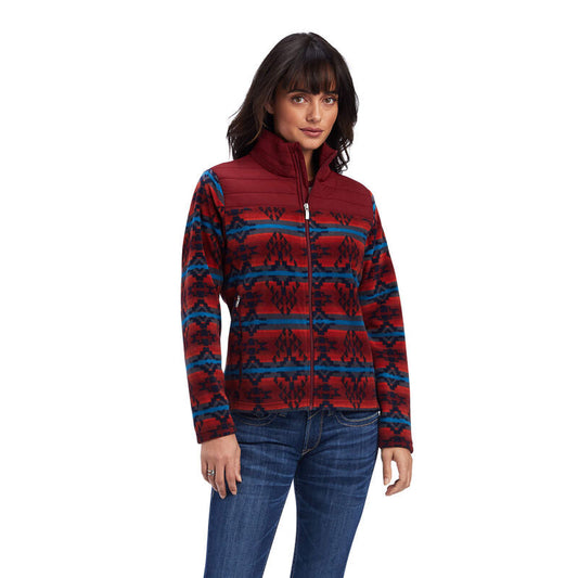 Prescott Fleece Jacket-SONORAN PRINT