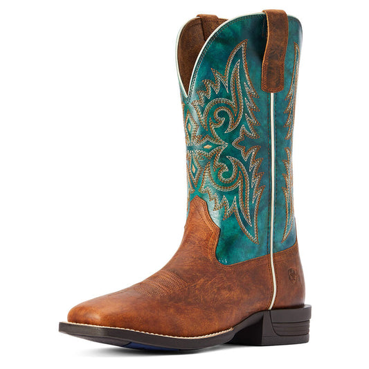 Wild Thang Western Boot- FIERY BROWN CRUNCH