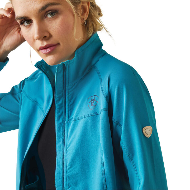 Agile Softshell Jacket-Mosaic Blue