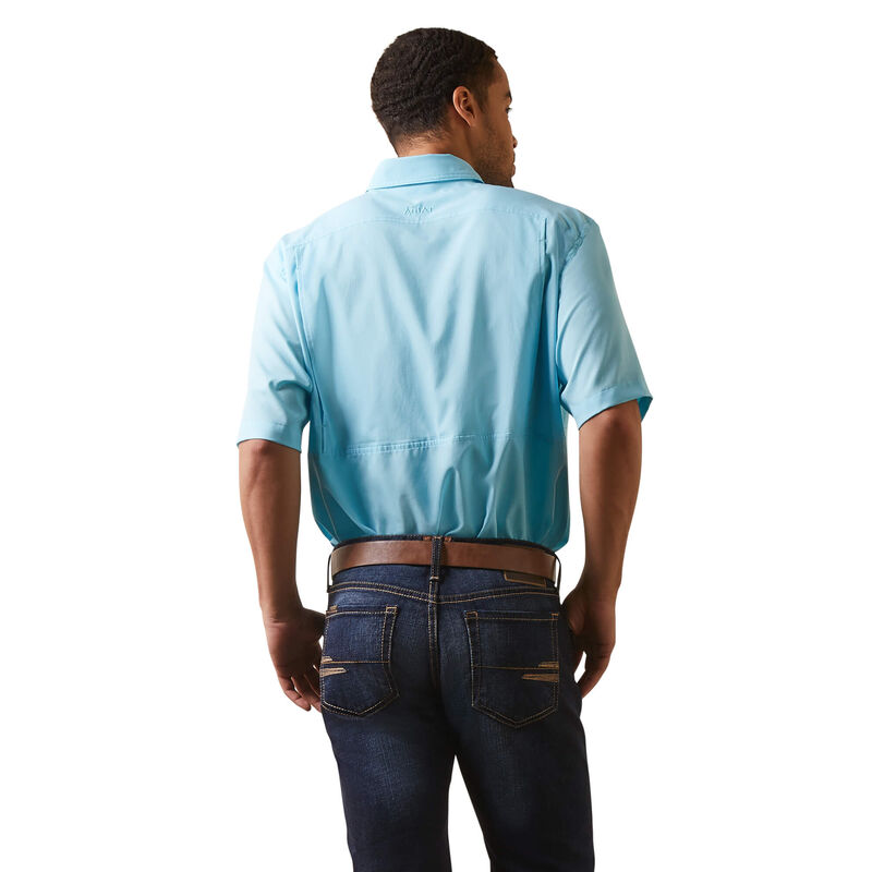 VentTEK Classic Fit Shirt-CENOTE AQUA
