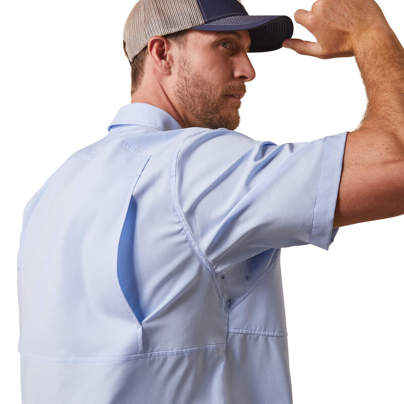 VentTEK Classic Fit Shirt-BLUE FREEZE
