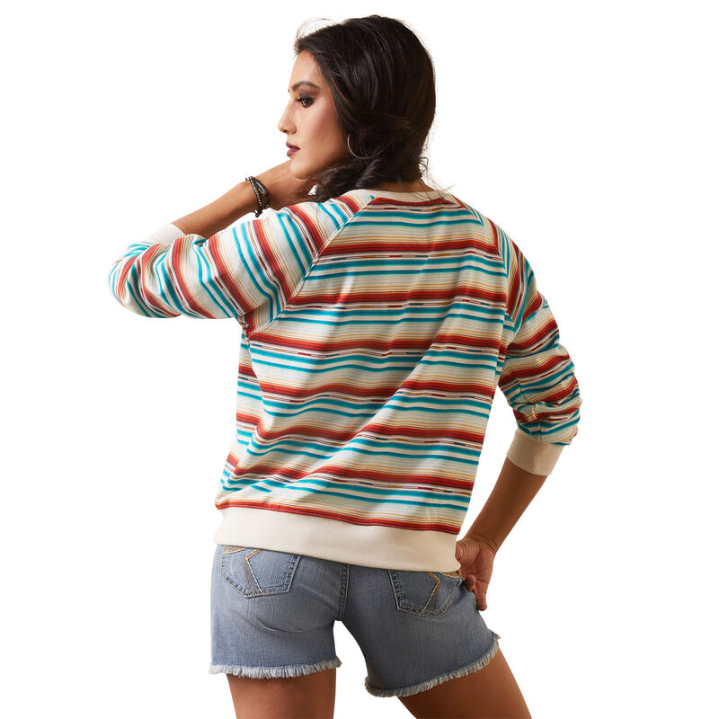 REAL Rosa Serape Sweatshirt