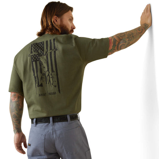 Rebar CottonStrong American Outdoors T-Shirt