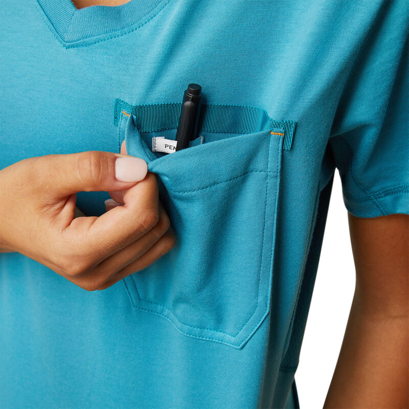 Rebar Workman T-Shirt-LARKSPUR