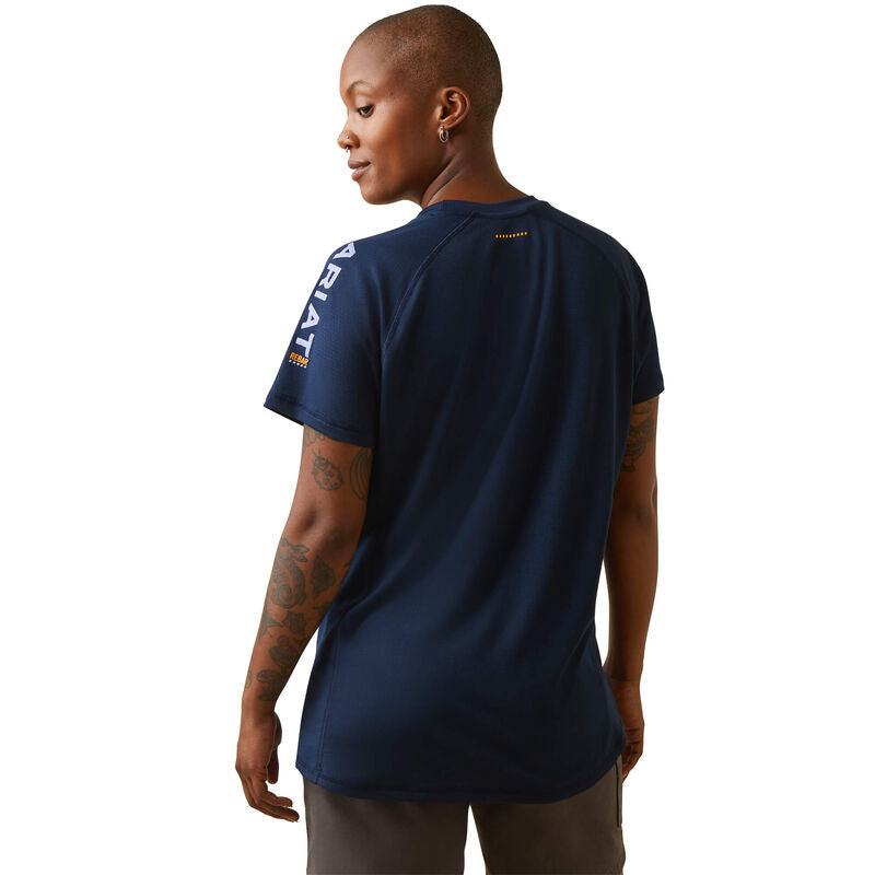 Rebar Heat Fighter T-Shirt-NAVY/ DUSK