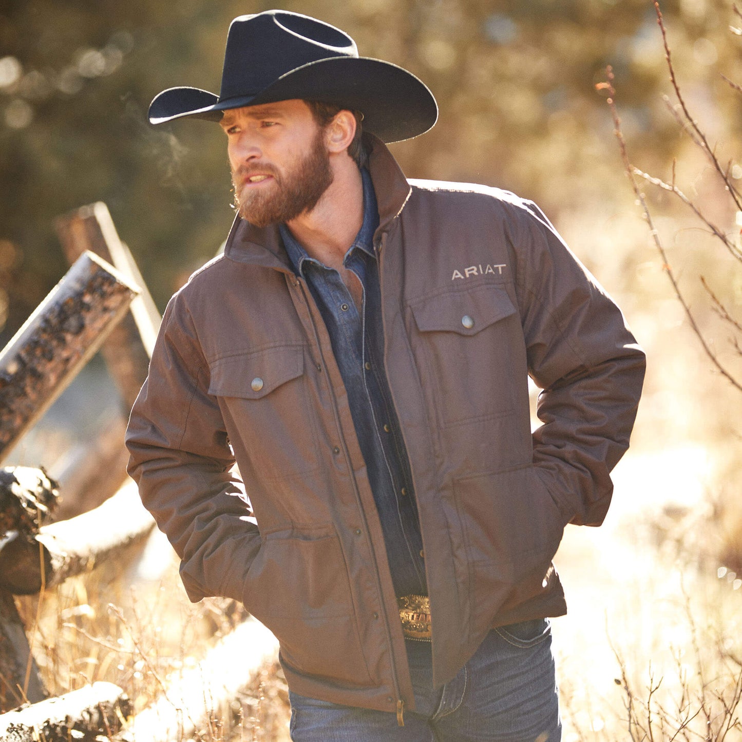 Ariat Men’s Bracken Grizzly 2.0 Canvas Conceal and Carry Jacket