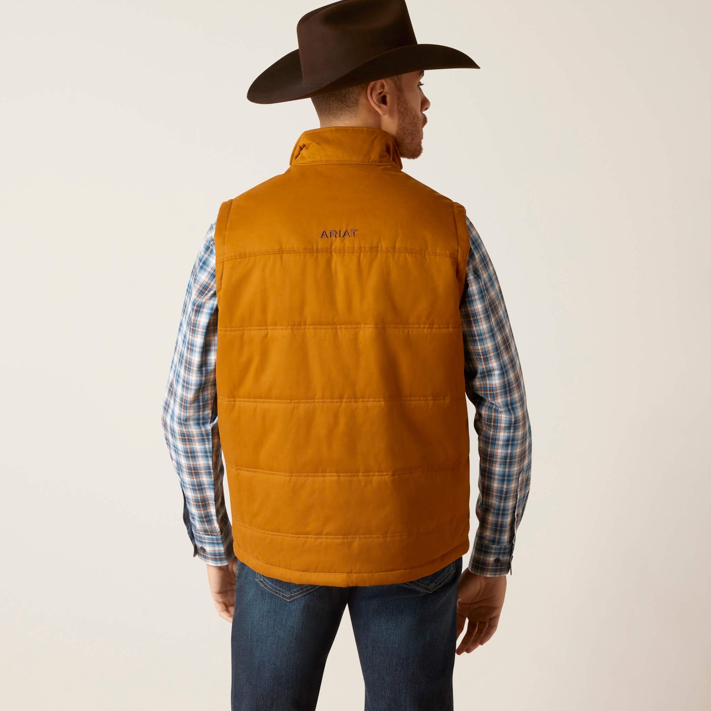 Ariat Men’s Chestnut Grizzly 2.0 Canvas Conceal and Carry Vest
