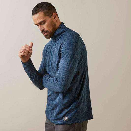 Rebar Gridwork Baselayer 1/4 Zip T-Shirt