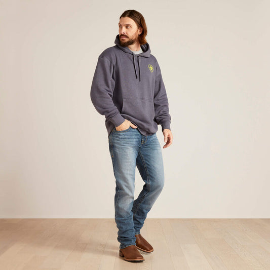 Gradient Badge Hoodie