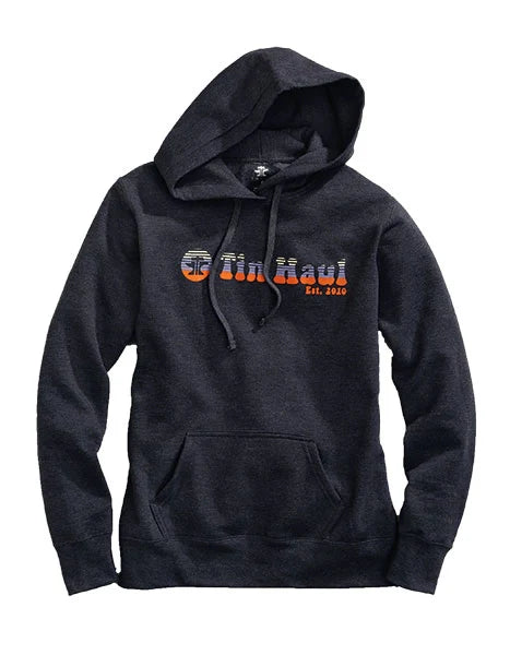 Tin Haul Lined Logo (Black) - Women's Hoodie Sweatshirt