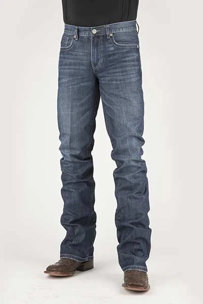 Stetson 1014 Rocker Fit (Dark Wash) - Men's Jeans