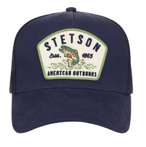Stetson Western Outdoors (Navy) - Trucker Cap