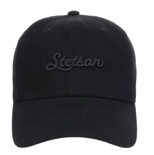 Stetson Embroidered Logo (Black) - Trucker Cap