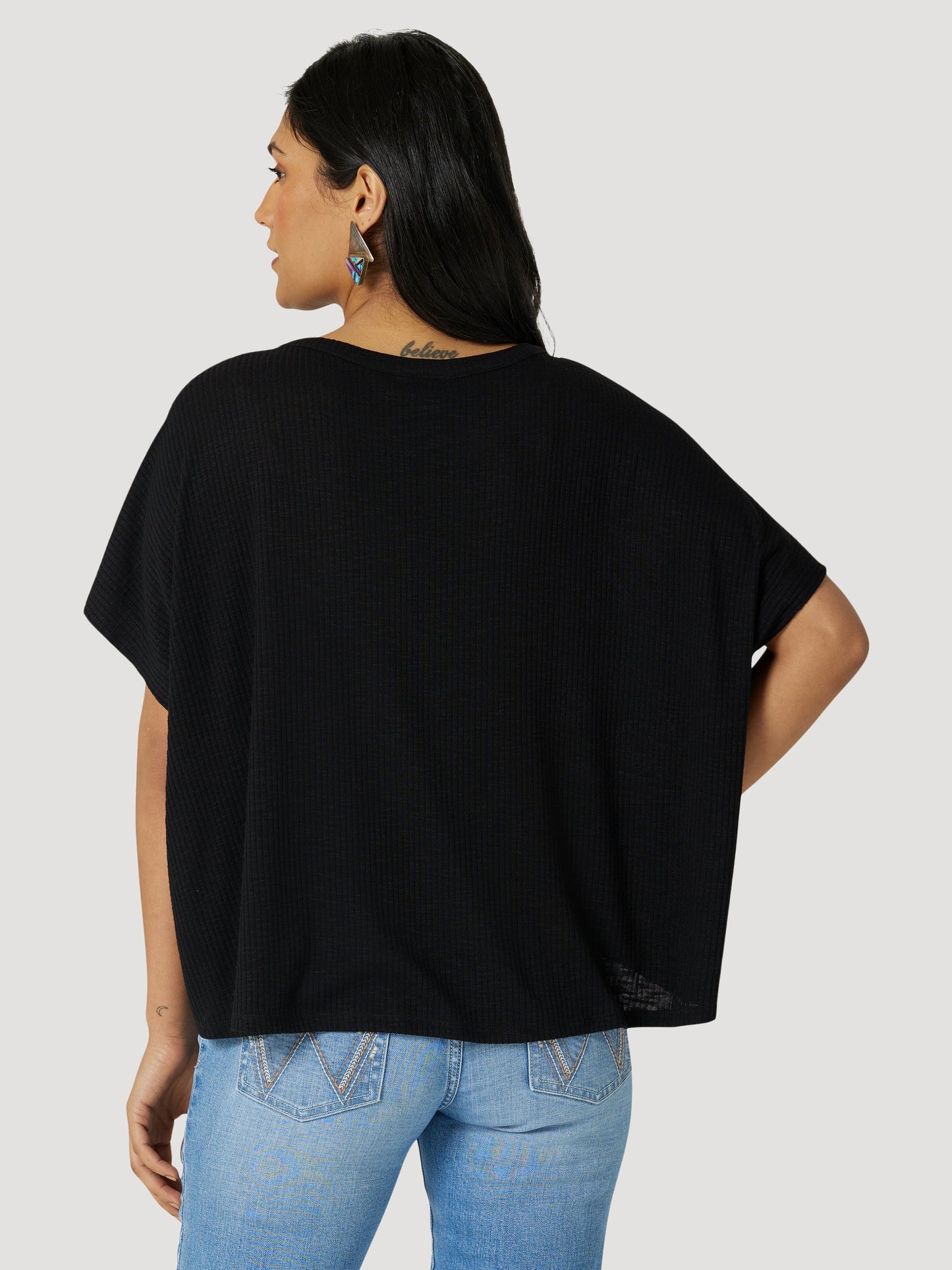 Wrangler Retro Textured Dolman Tee
