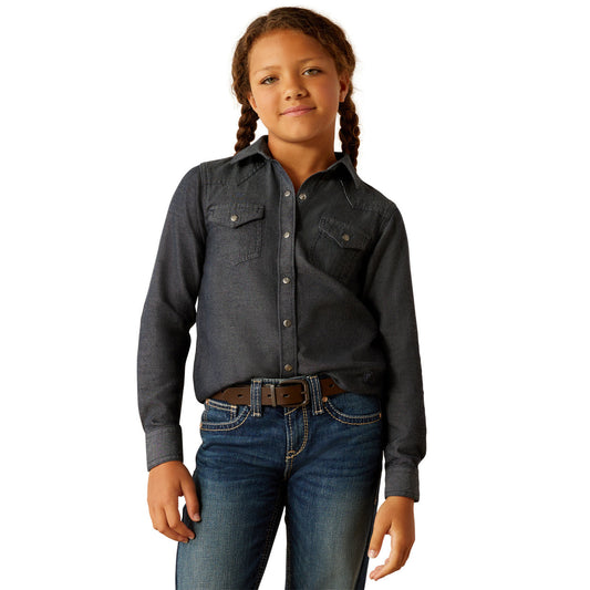 Ariat Youth Chambray Western Shirt
