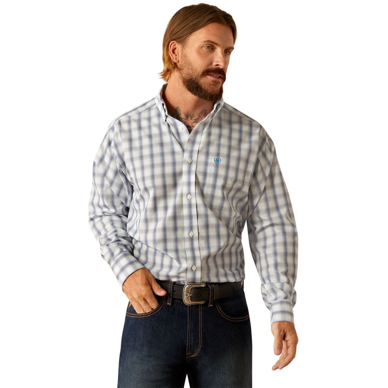 Ariat Men's Briar Wrinkle Free Classic Fit Shirt