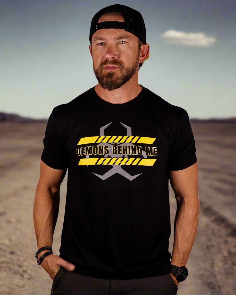 Closeout- Men's "Toxic" Black T-Shirt