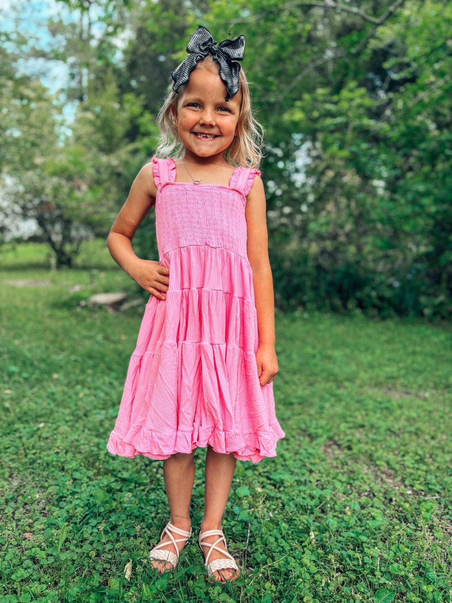 Ballerina Pink Bamboo Dress