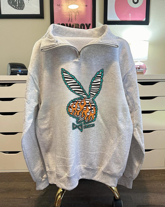 Western Bunny Quarter Zip