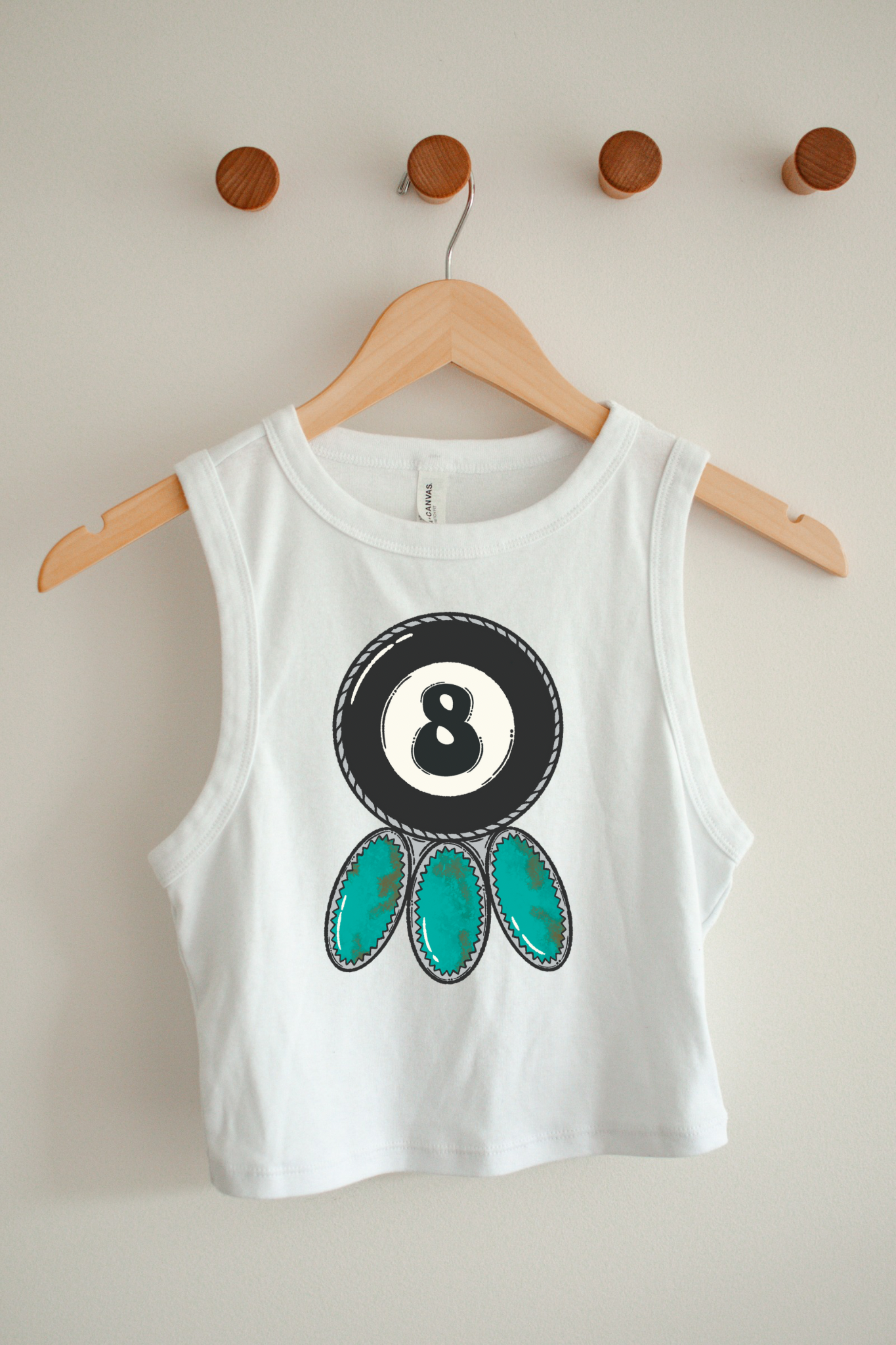 8 Ball Cropped Tank