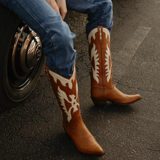 Rising Phoenix Cowgirl Boots - Stylish Cowboy Boots for Trendy Women