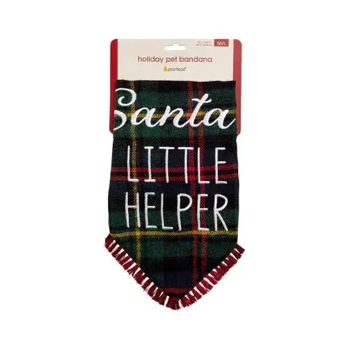 "Santa's Little Helper" Dog Bandana