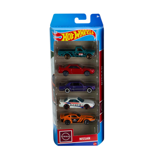 Hot Wheels / matchbox 5-cars Pack Assorted (Nissan, F1, Fast & Furious, Nightburnerz, Motor Show, & More)