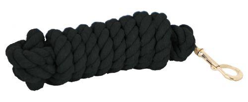 10' Cotton Lead Rope with brass snap