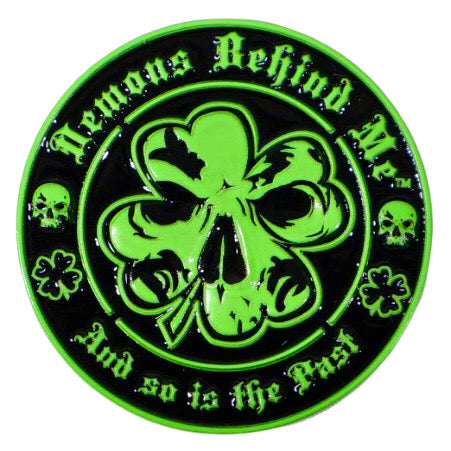 NEW! Clover Two-Sided, 3D Challenge Coin