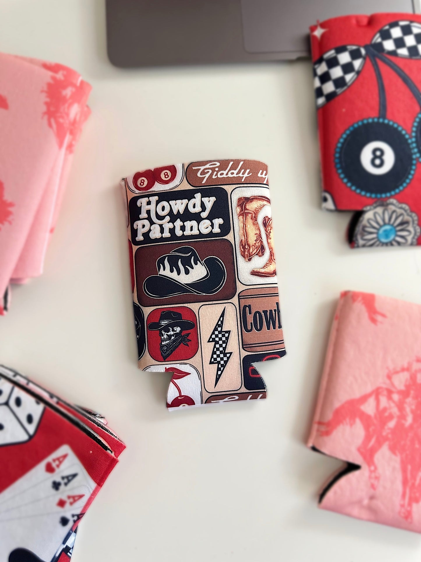 Howdy Partner Koozie (2 sizes)