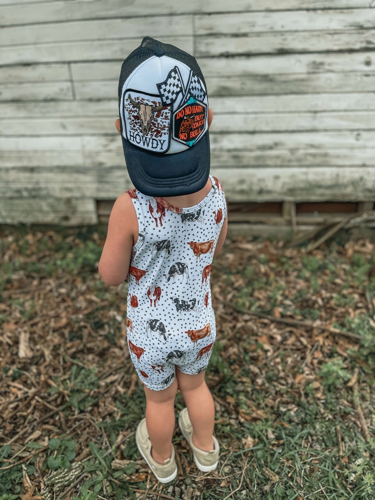 Heifer Tank Top Romper (FINAL SALE)