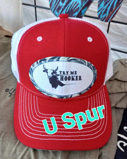 Try Me Hooker cap