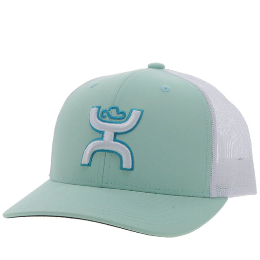HOOey "Sterling" (Mint/White) - Trucker Cap