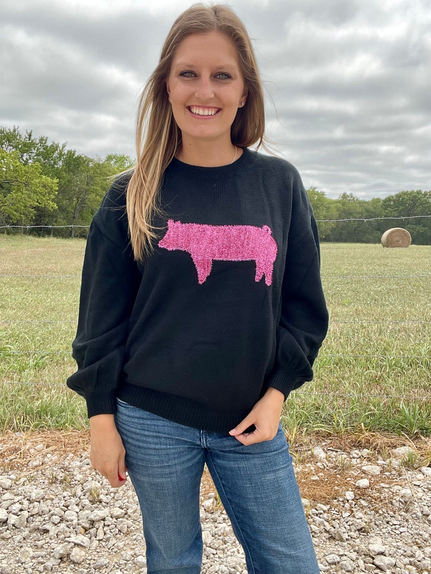 QUEEN OF STOCKSHOW SWEATER- SALE