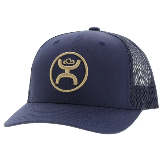 HOOey "O Classic" (Navy/Mustard) - Trucker Cap