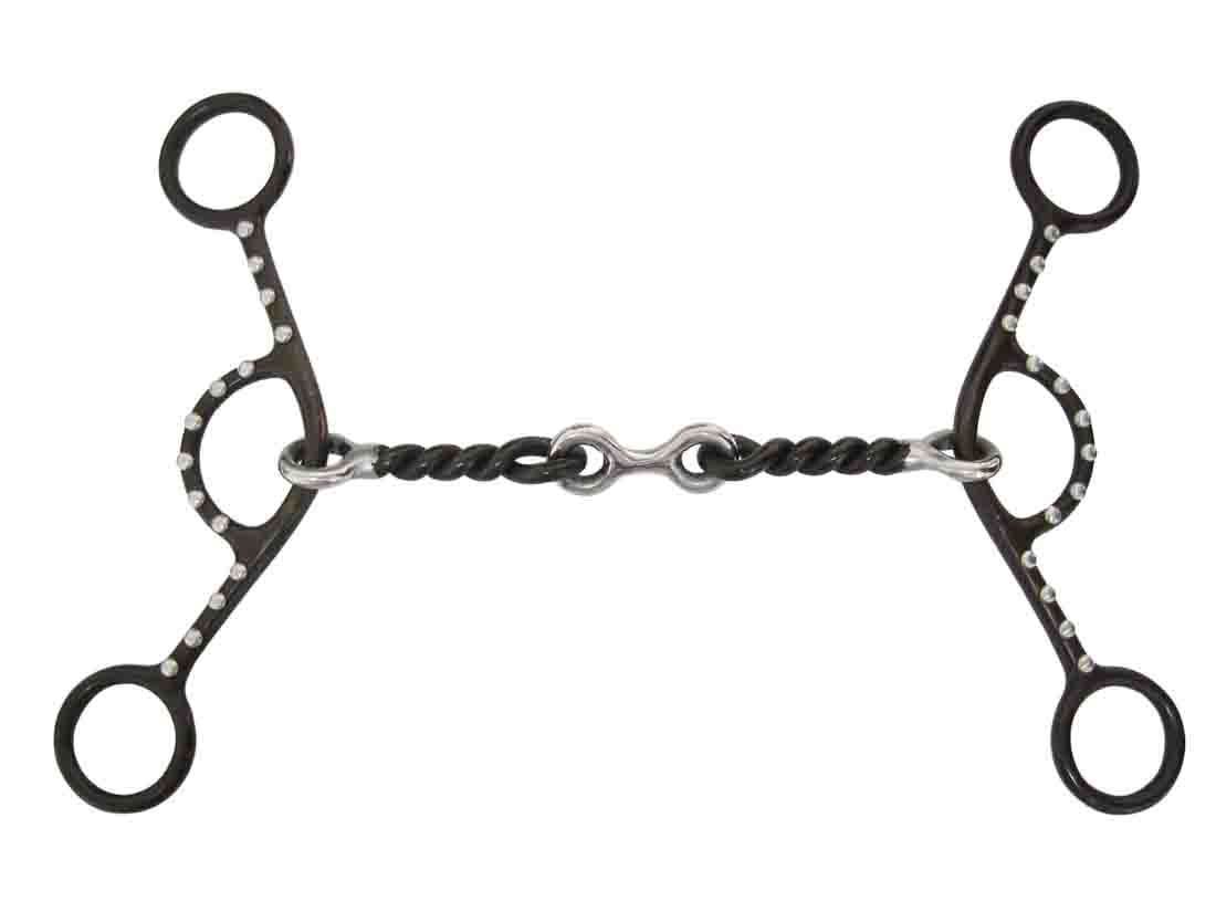AJ Tack Sliding Dogbone Gag Bit