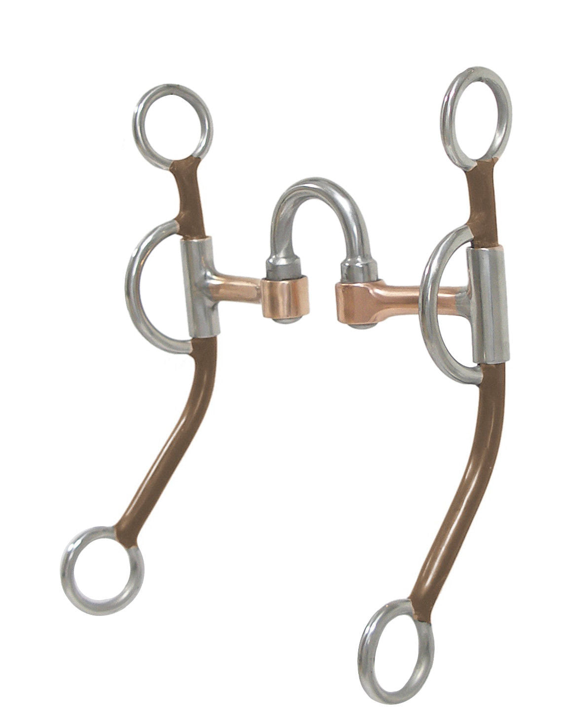 AJ Tack Reiner Correction Bit with Swivel Port & Copper Bars