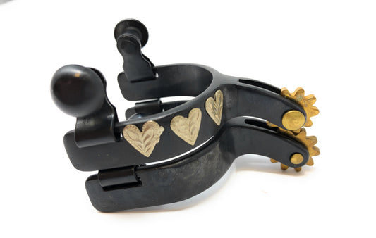 AJ Tack Baby Hearts Spurs