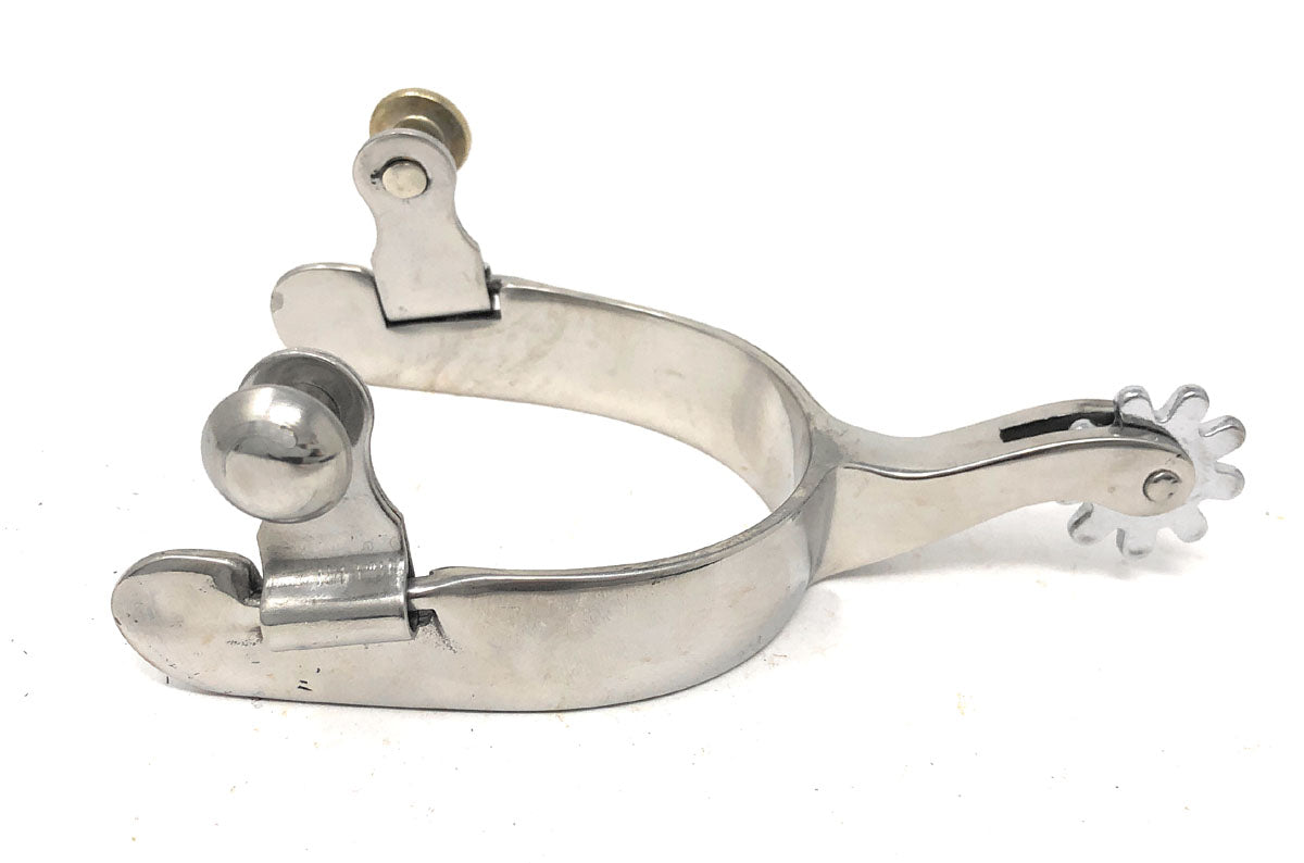 AJ Tack Ladies Stainless Steel Rhinestone Spurs