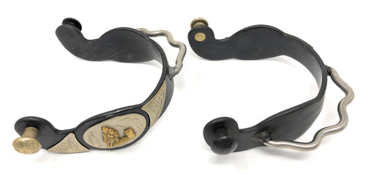 AJ Tack Men's Barrel Racer Bumper Spurs